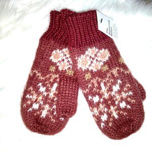 knit mittens
